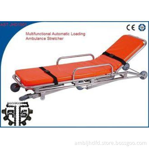Ambulance Trolley Stretchers Auto Loading Foldable for Emer